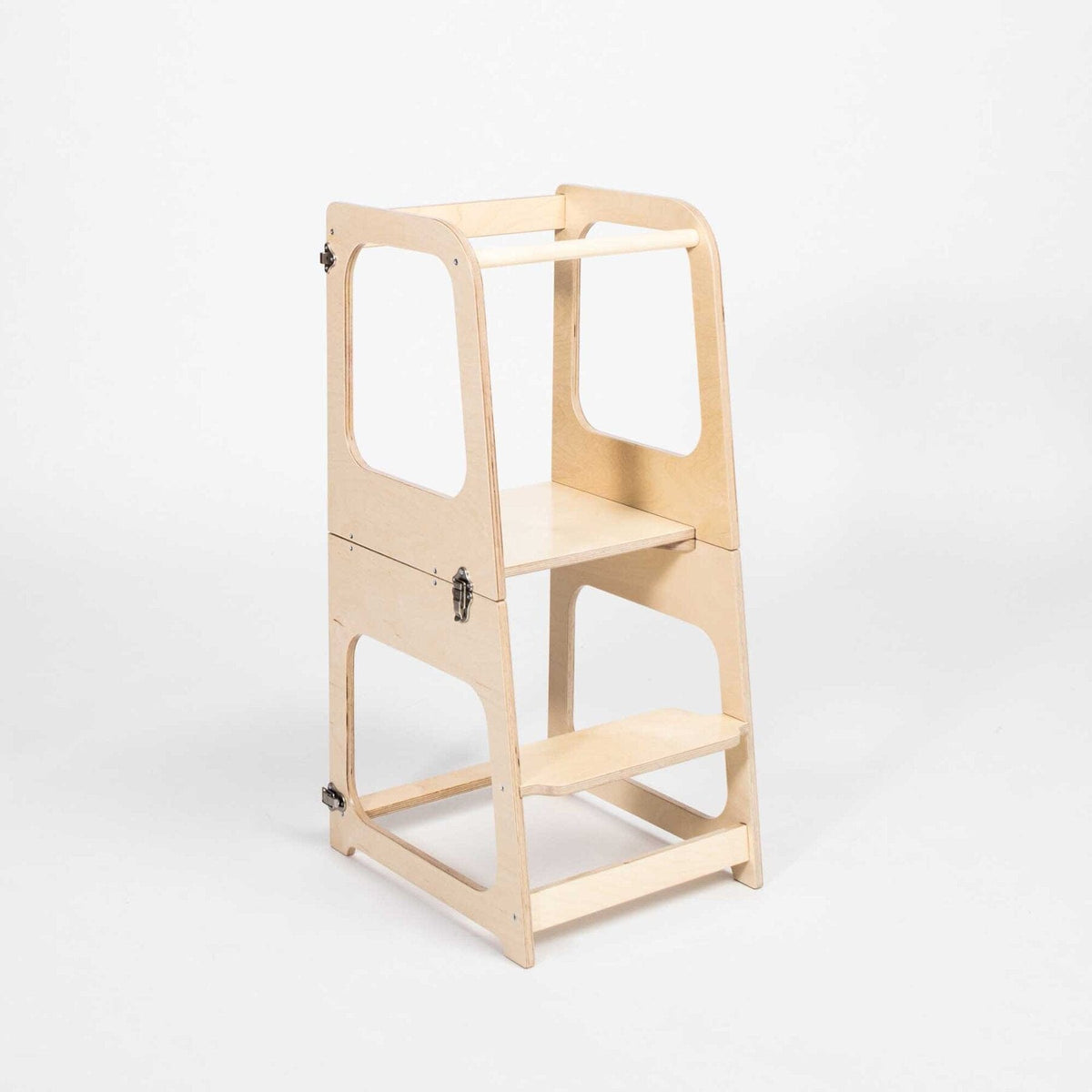 Learning Tower 2in1 wandelbarer Montessori Küchenturm und Kindertisch - Lernturm und Tisch in einem 2-in-1