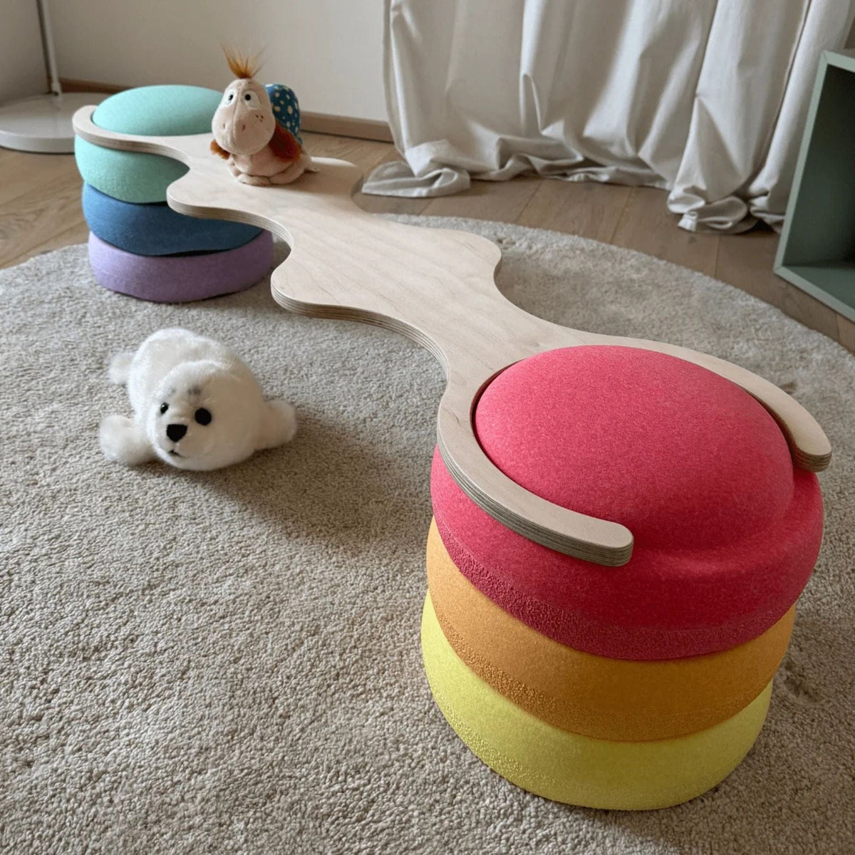 Balancierbretter Balance Board - Kamelhöcker Spielbrett Balanciersteg