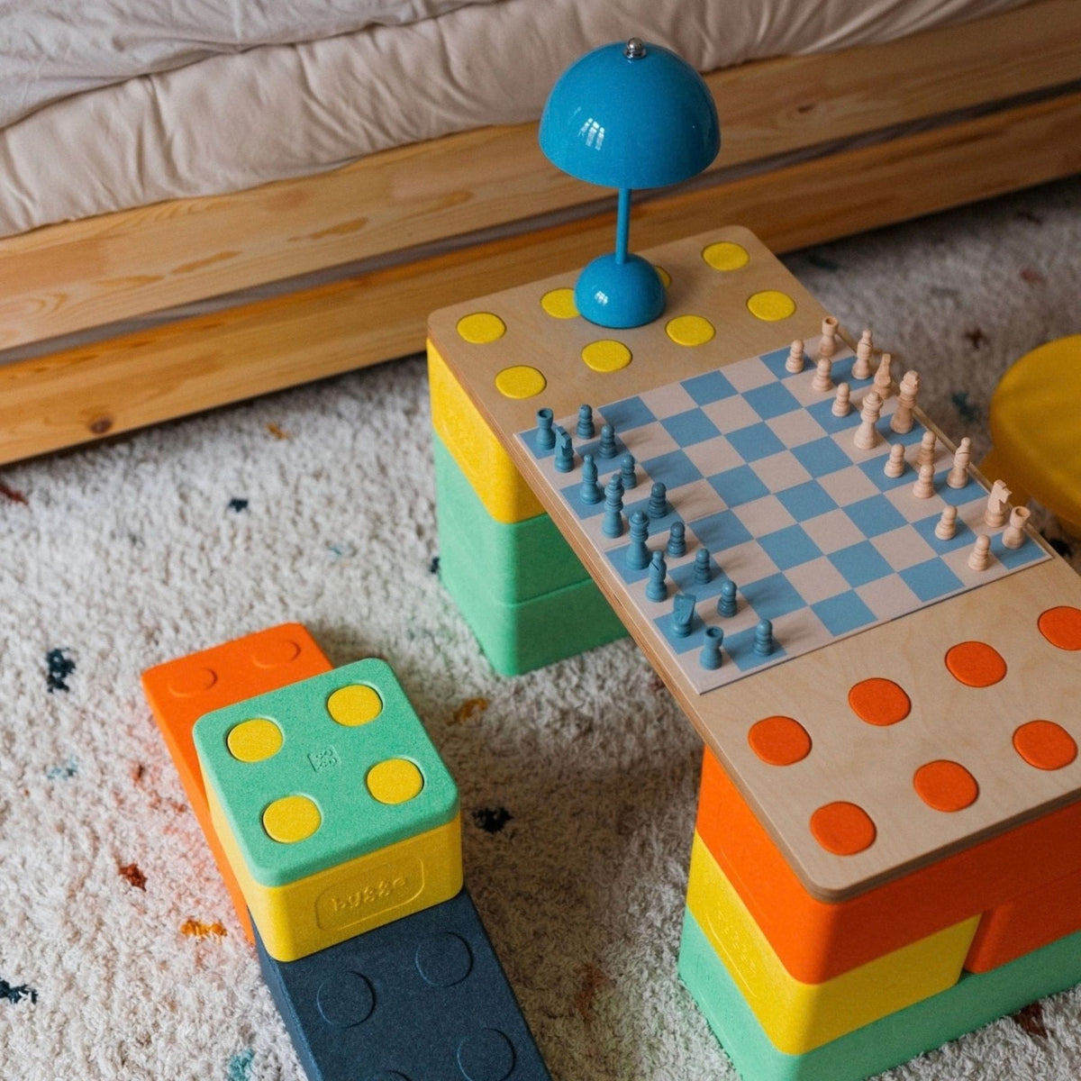 Balancierbretter bygge x Die Maus Multifunktionsbrett aus Holz mit Motiv