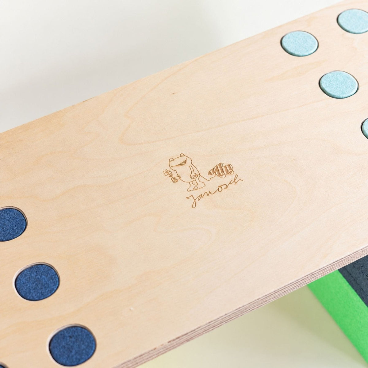 bygge x Janosch Brett BORD, Tischbrett mit Gravur