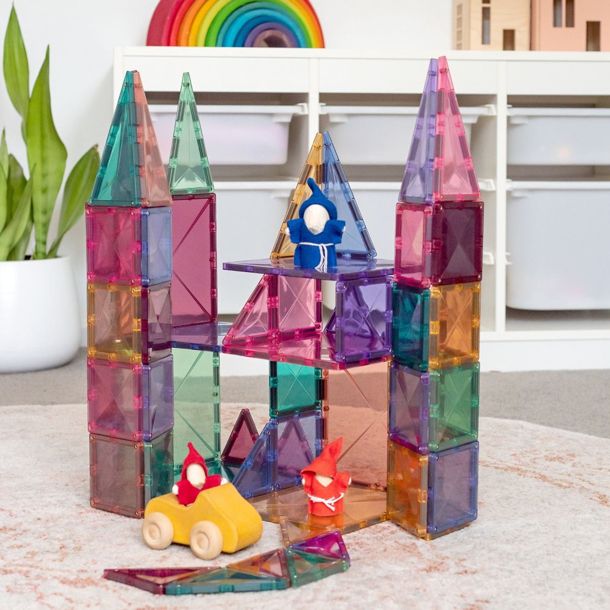 Magnetbausteine Connetix Pastel Starter Pack — 64 Magnetbausteine