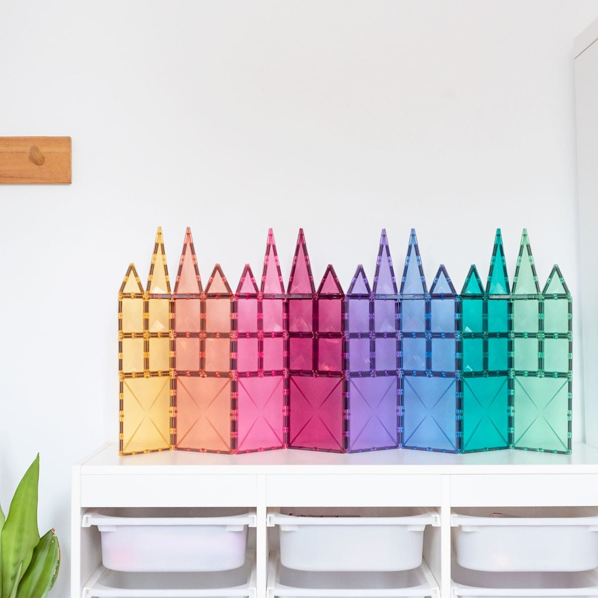 Magnetbausteine Connetix Pastel Starter Pack — 64 Magnetbausteine