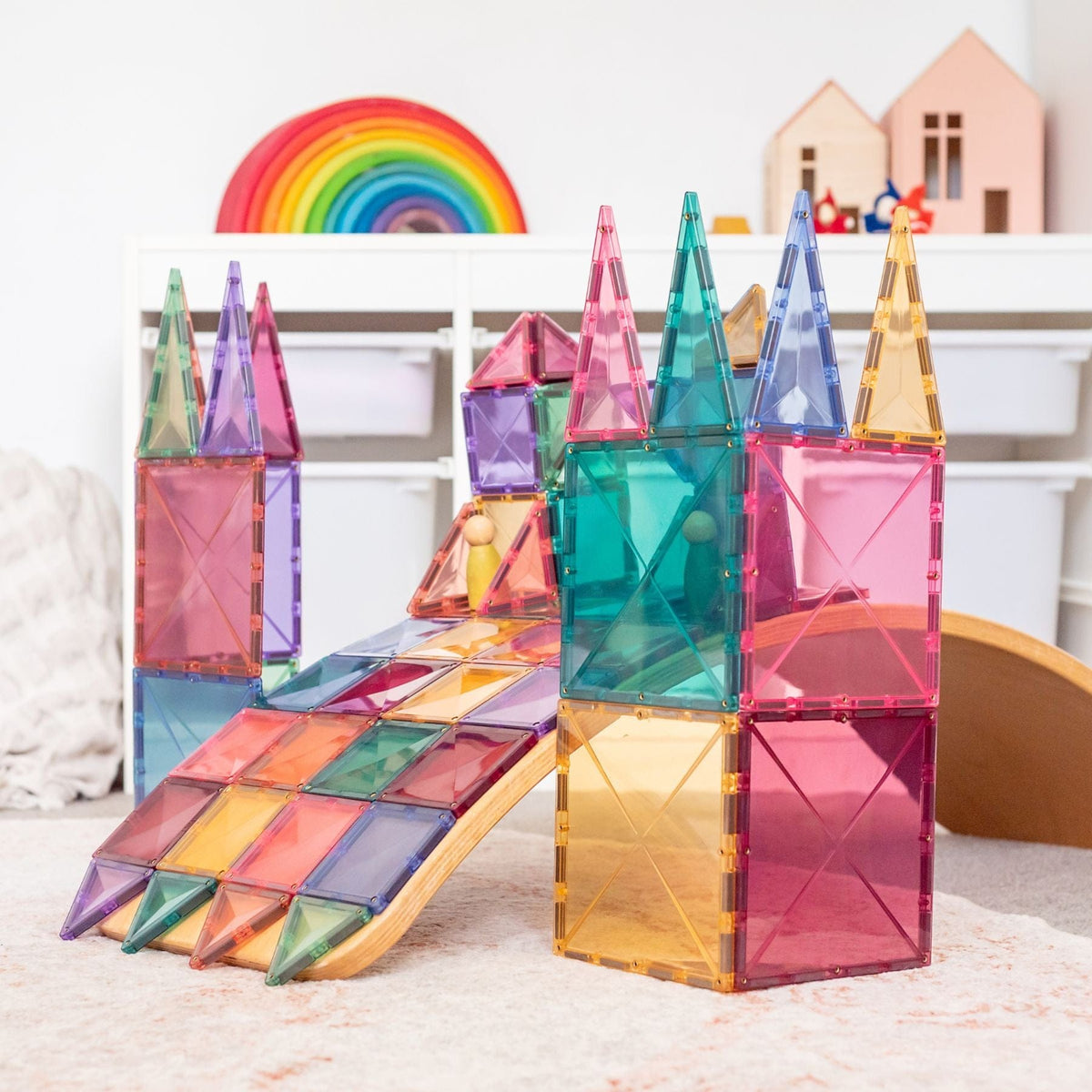 Magnetbausteine Connetix Pastel Starter Pack — 64 Magnetbausteine