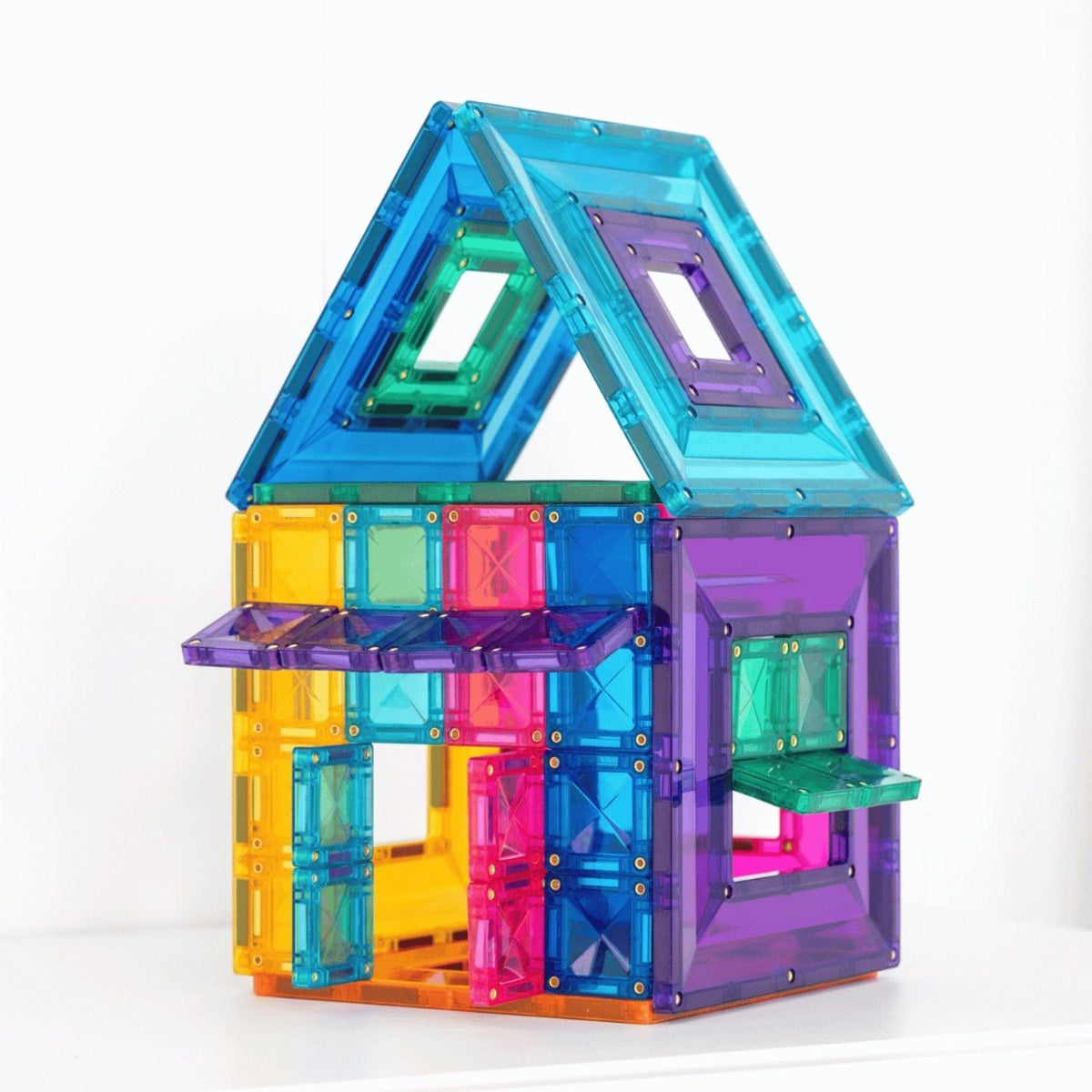Magnetbausteine Connetix Bright Portal Pack — 48 Magnetbausteine
