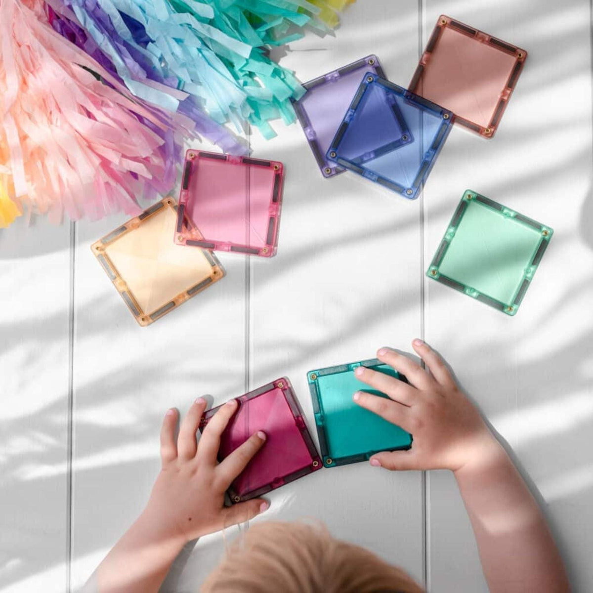Magnetbausteine Connetix Pastel Creative Pack — 120 Magnetbausteine