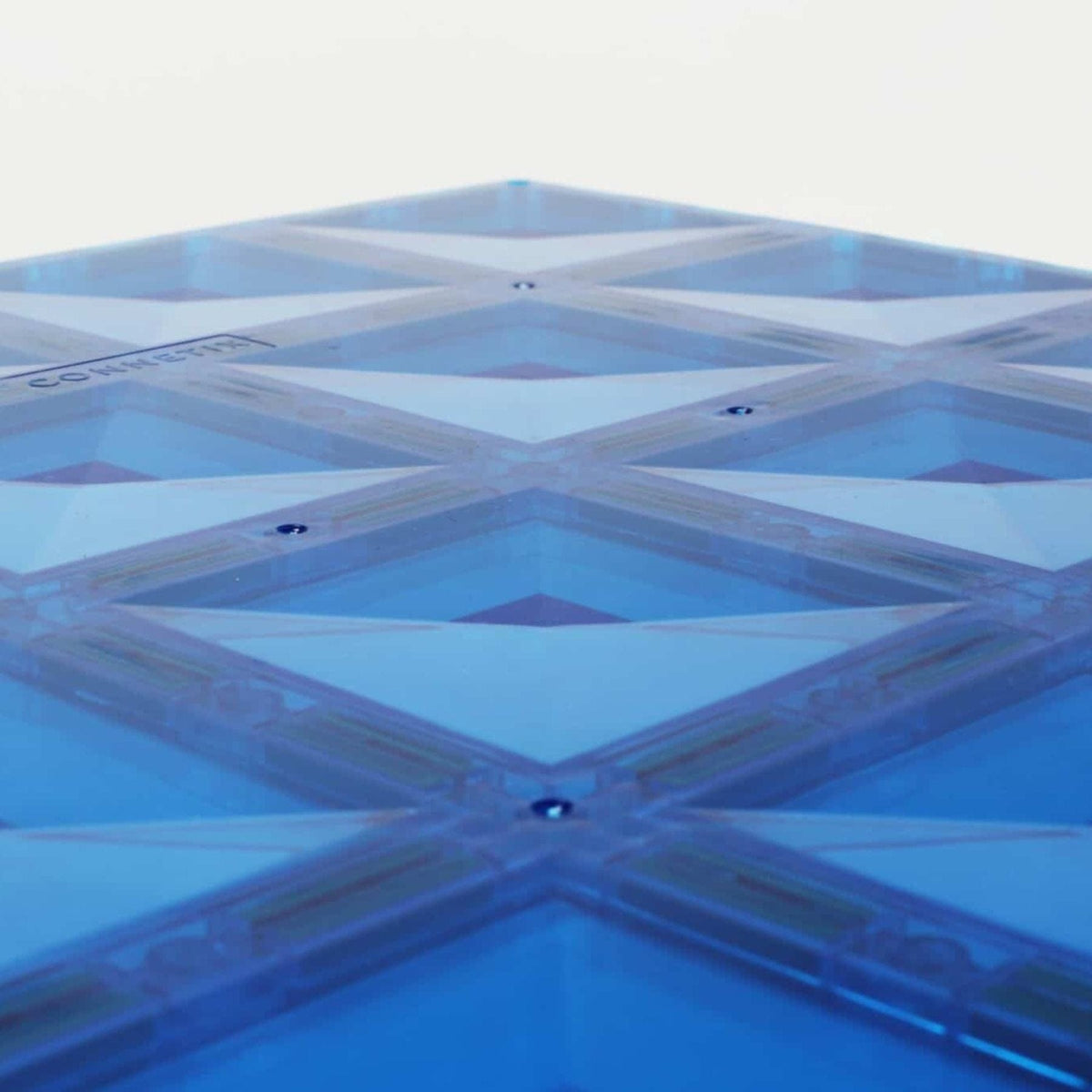Magnetbausteine Connetix Rainbow Base Plate Pack — Blau & Grün