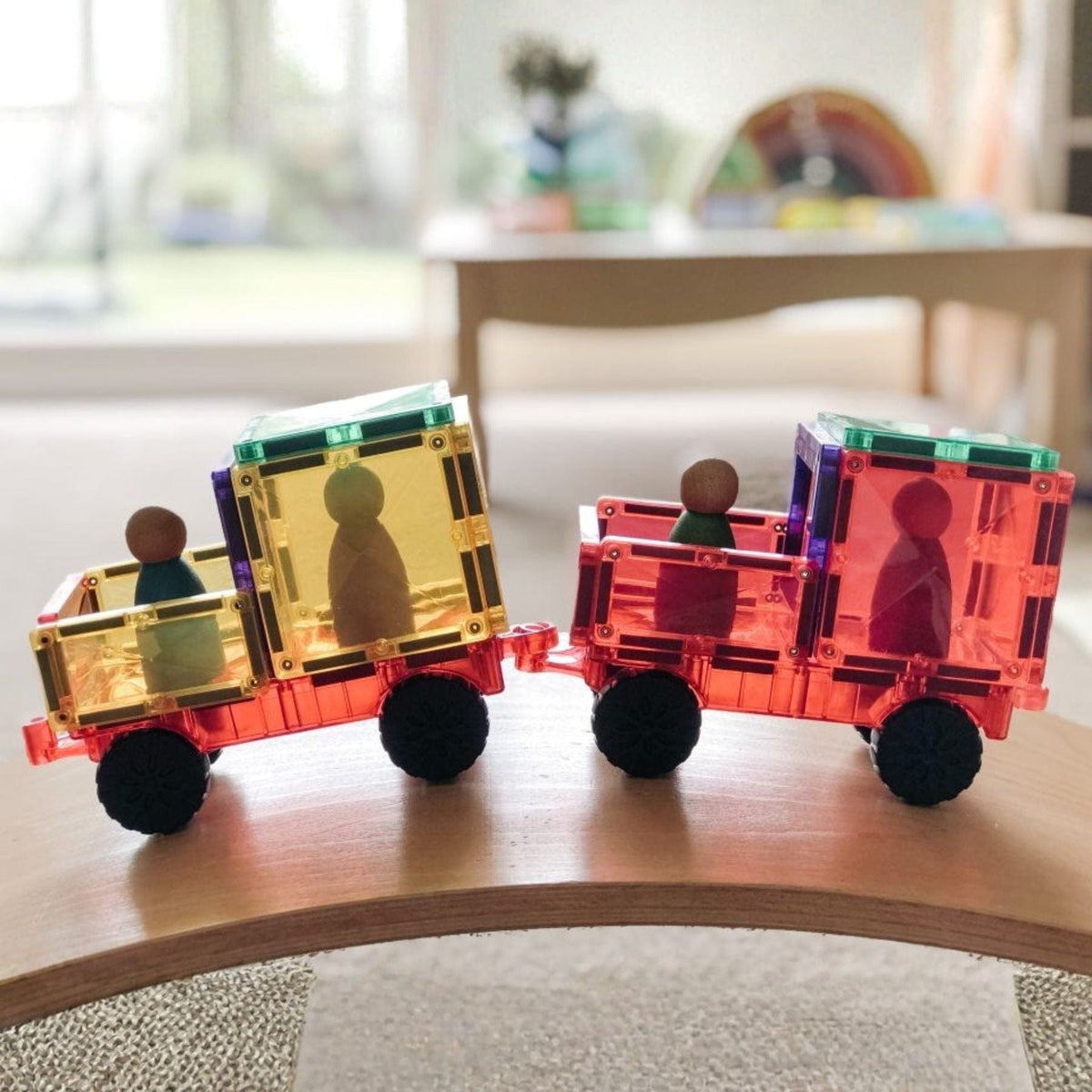 Magnetbausteine Connetix Rainbow Motion Pack — 24 Magnetbausteine