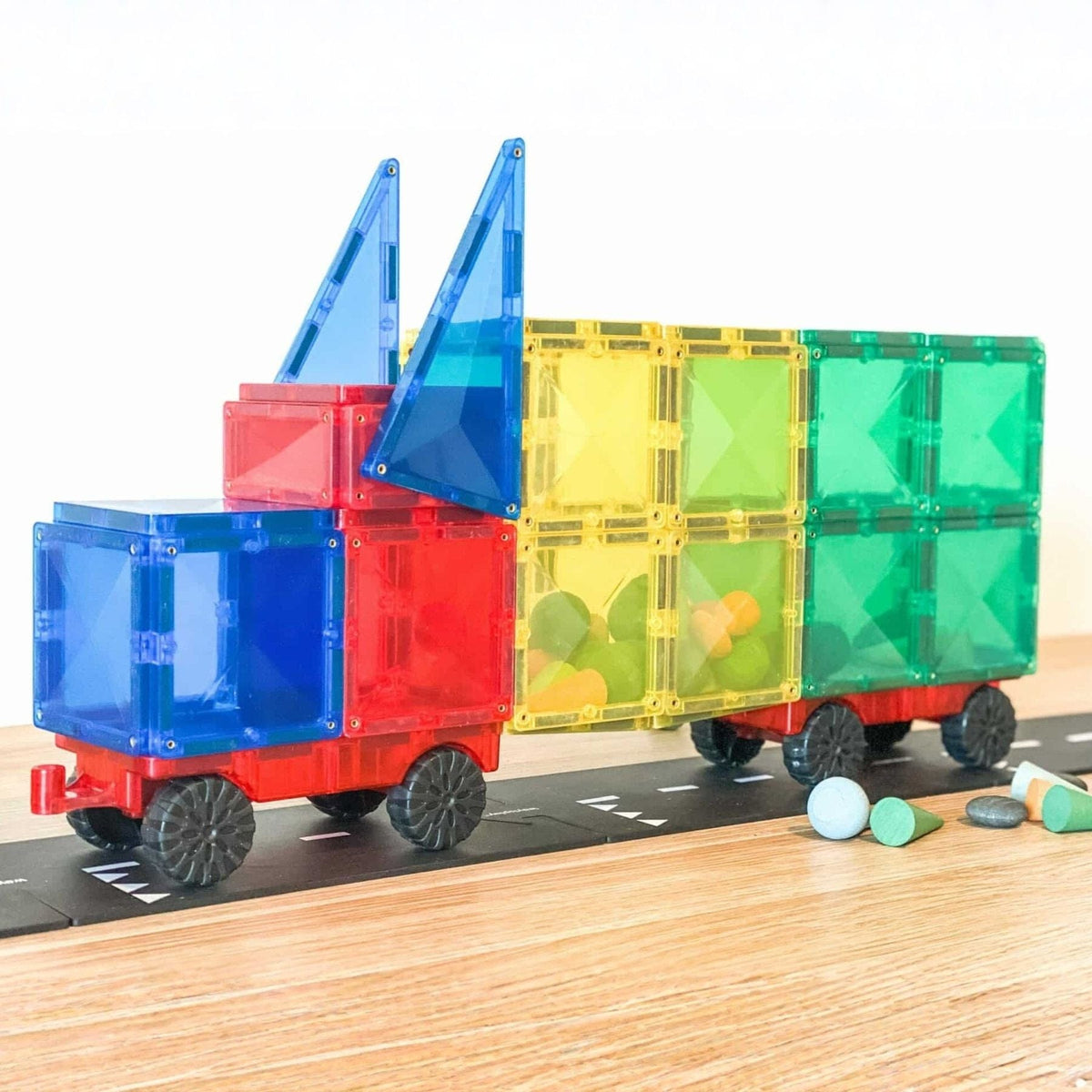 Magnetbausteine Connetix Rainbow Motion Pack — 24 Magnetbausteine