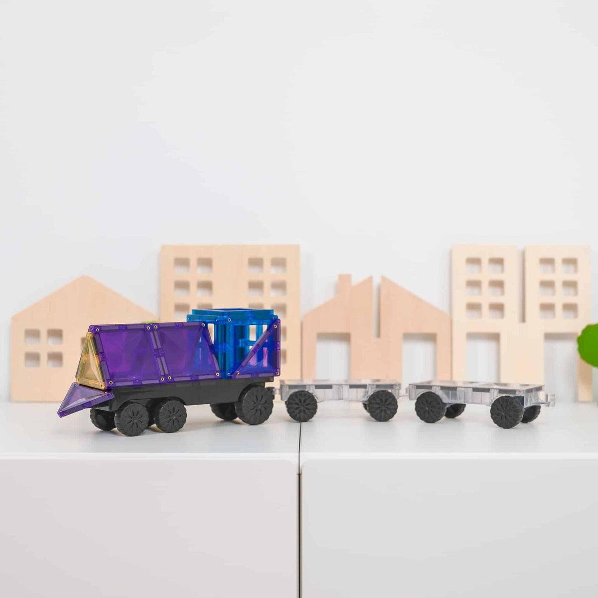 Magnetbausteine Connetix Rainbow Transport Pack — 50 Magnetbausteine