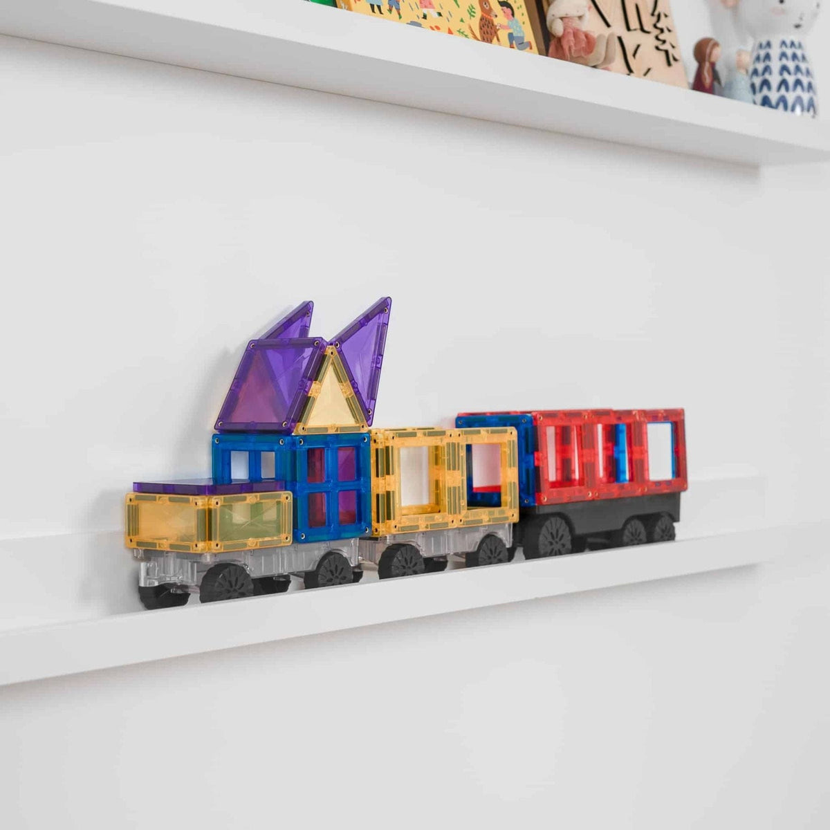 Magnetbausteine Connetix Rainbow Transport Pack — 50 Magnetbausteine