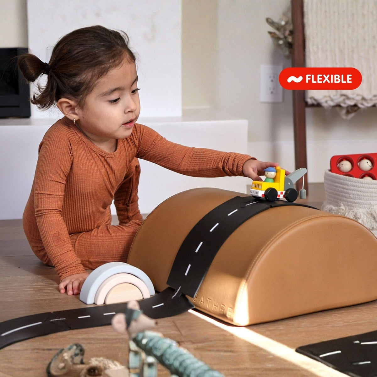 flexible toy road waytoplay Ringroad - Flexible Spielstrasse – Ringroad | 12 Teile | waytoplay