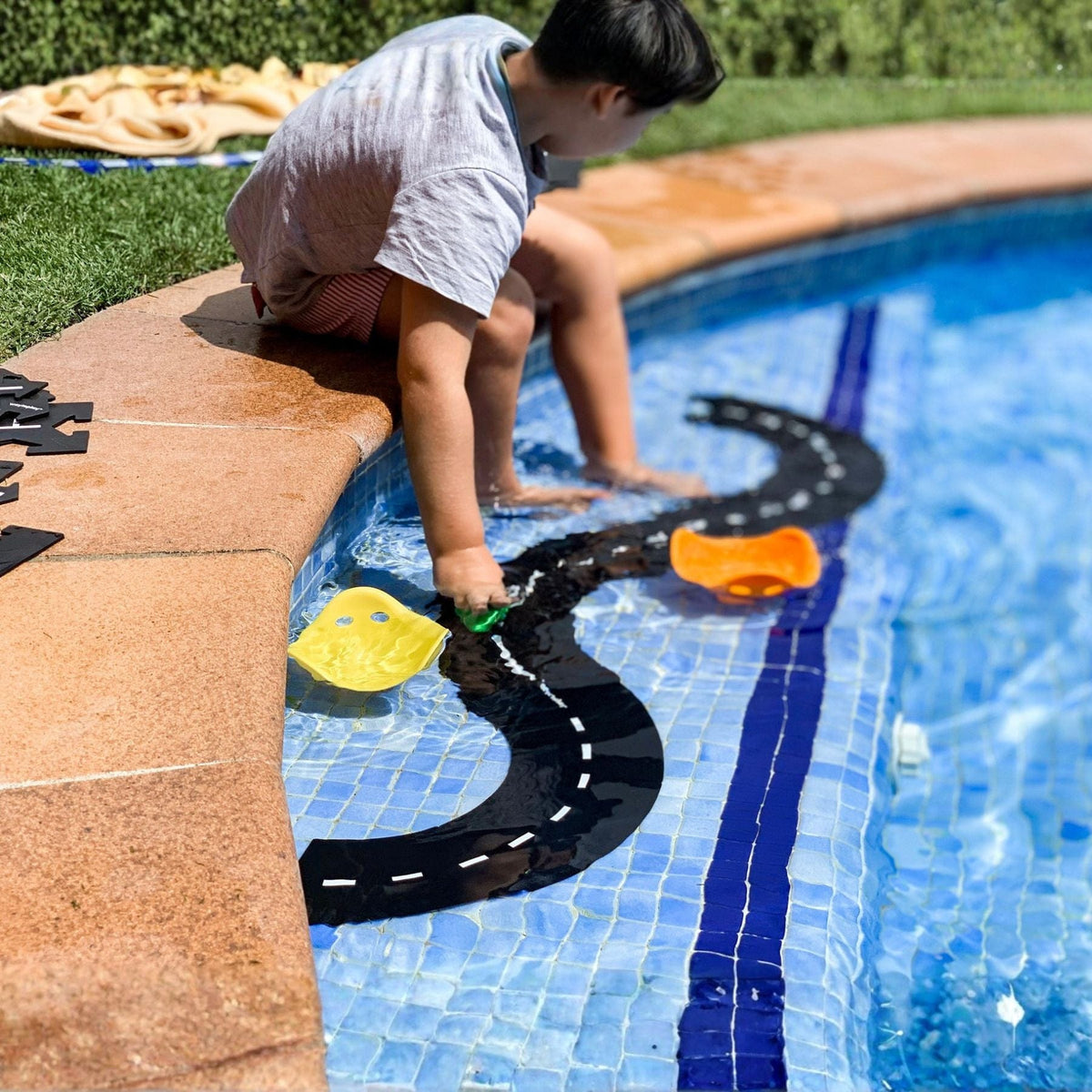 flexible toy road waytoplay Ringroad - Flexible Spielstrasse – Ringroad | 12 Teile | waytoplay