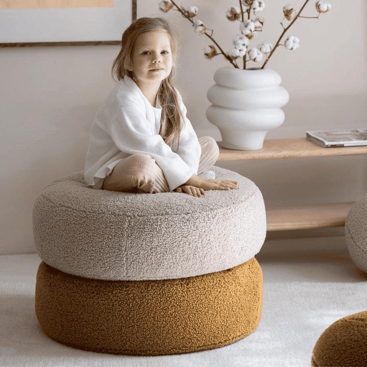 Sitzsäcke Kinder-Sitzkissen aus Teddy I wigiwama