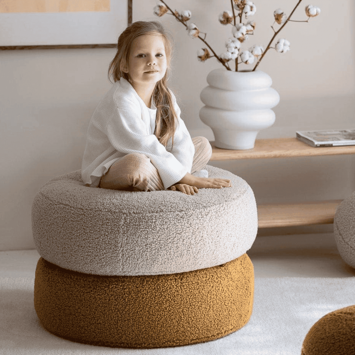 Sitzsäcke Kinder-Sitzkissen aus Teddy I wigiwama