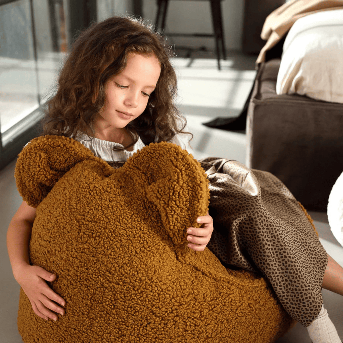 Sitzsäcke Kinder-Sitzsack Bär aus Teddy I wigiwama