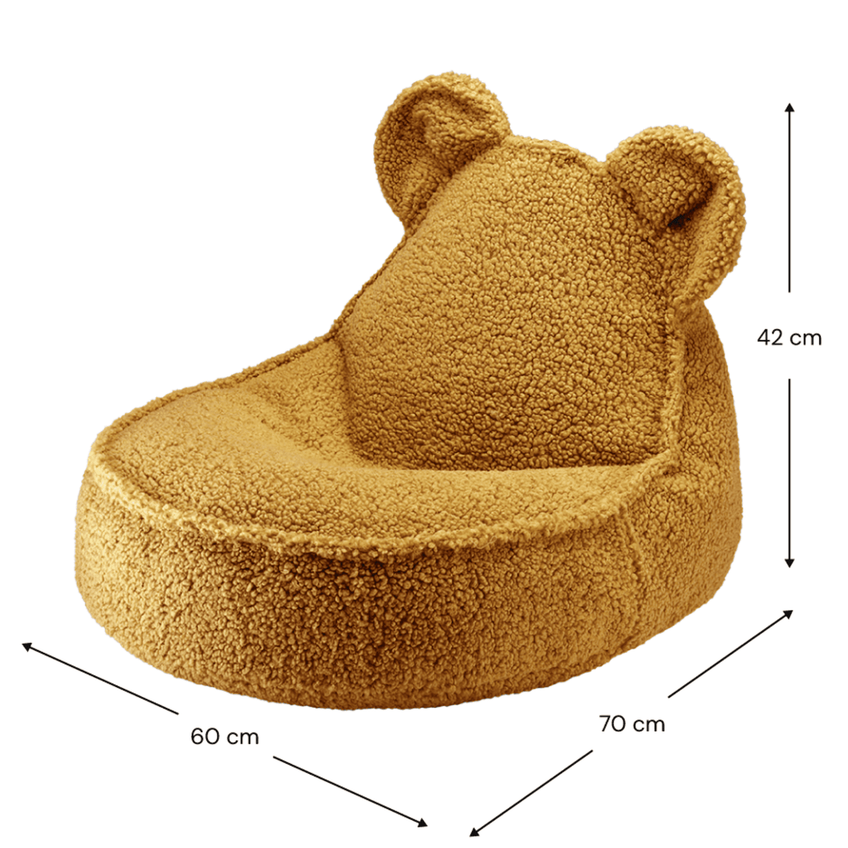 Sitzsäcke Kinder-Sitzsack Bär aus Teddy I wigiwama