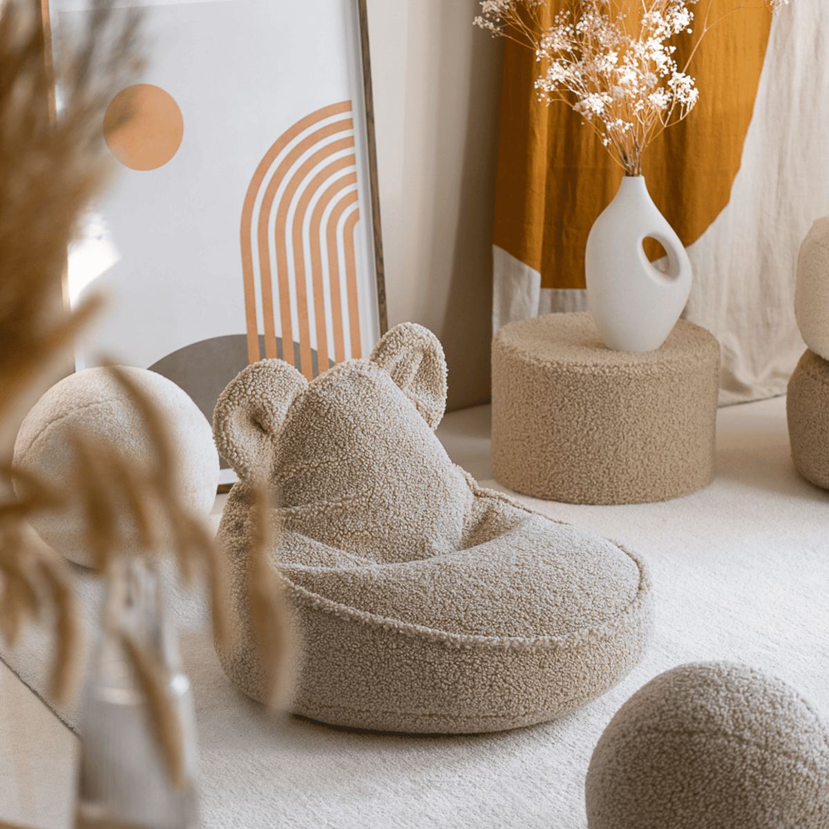Sitzsäcke Kinder-Sitzsack Bär aus Teddy I wigiwama