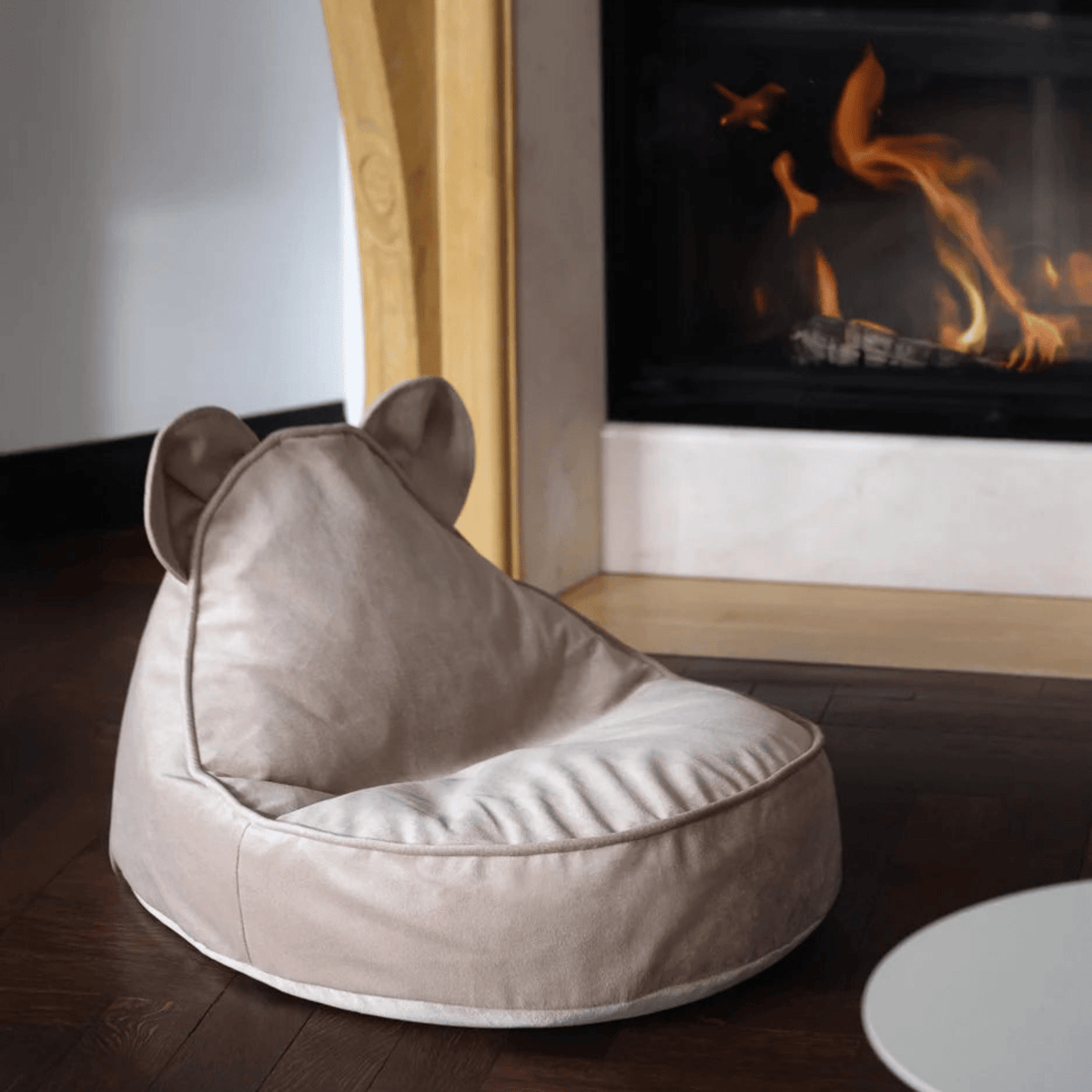 Sitzsäcke Kinder Sitzsack Bär aus Samt I wigiwama