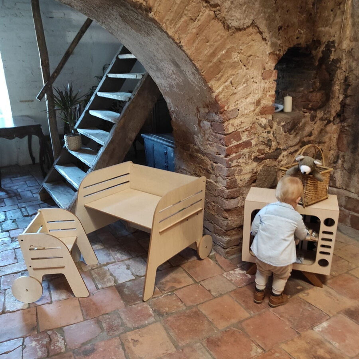Kinderschreibtisch Kinderschreibtisch und Kindersessel Set