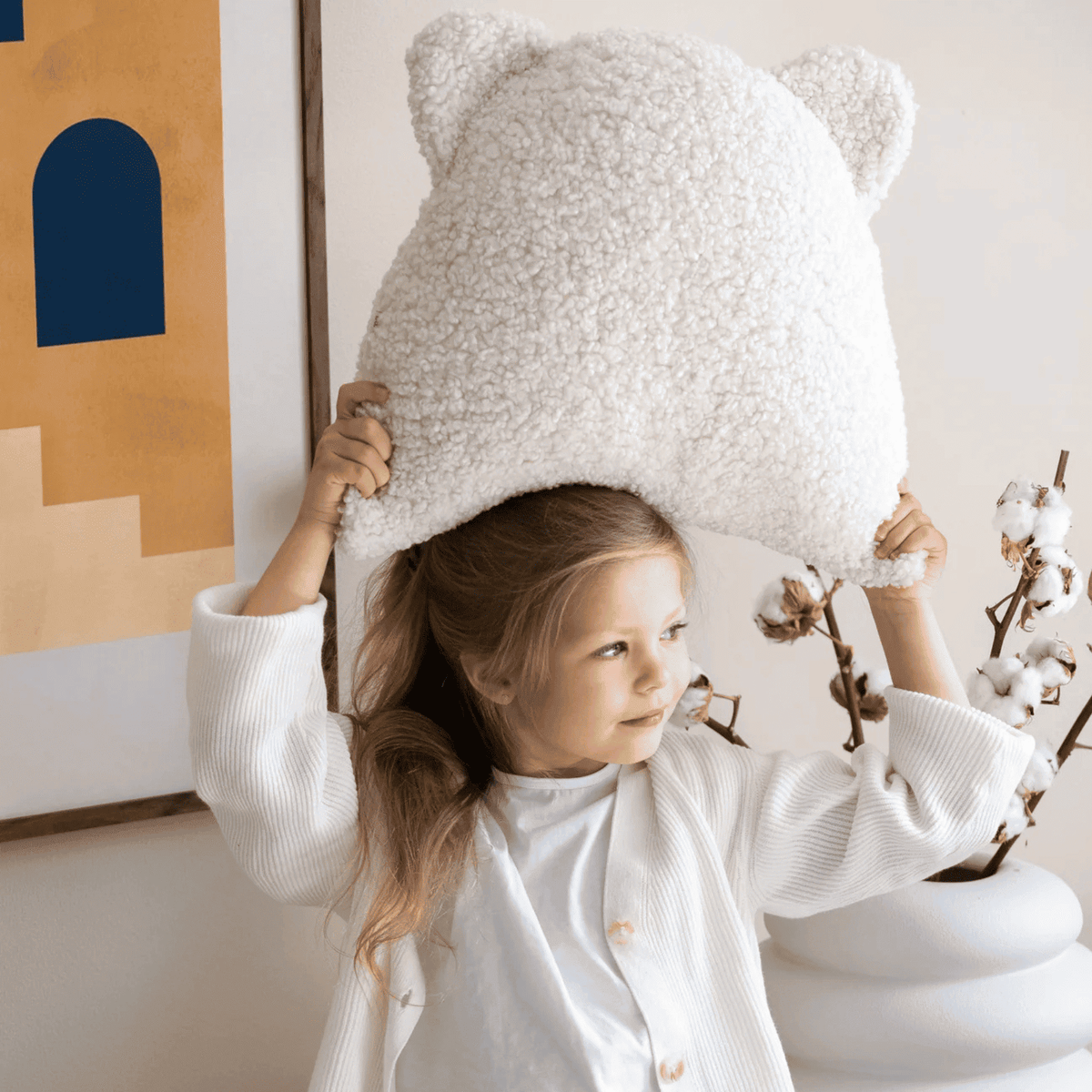Sitzsäcke Kissen Bär aus Teddy Polster I wigiwama