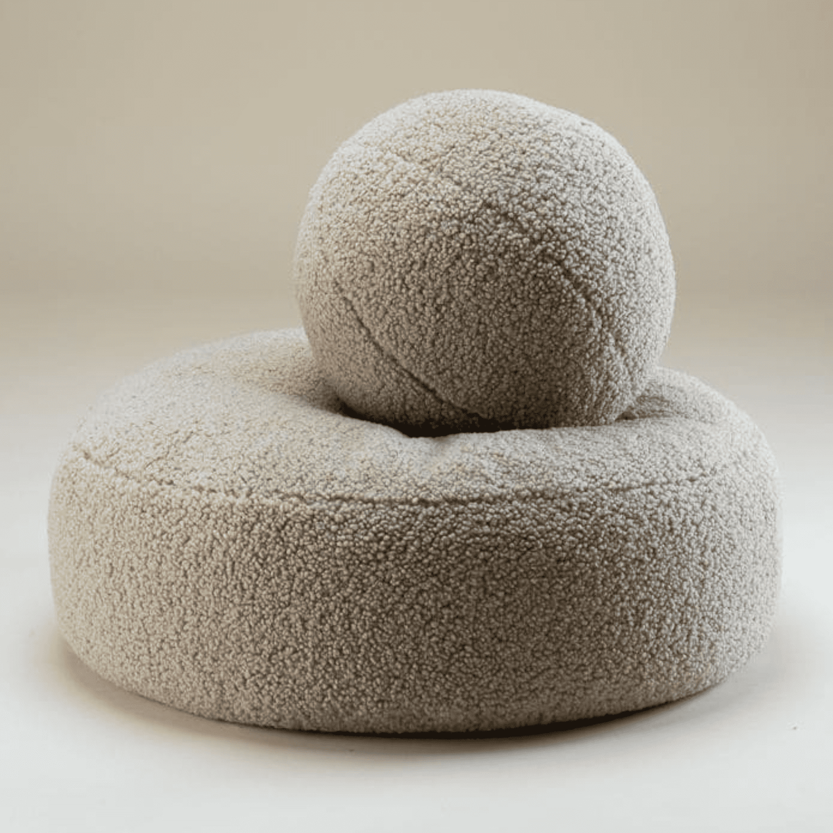 Sitzsäcke Rundes Teddy-Kissen Ball Kinderkissen I wigiwama