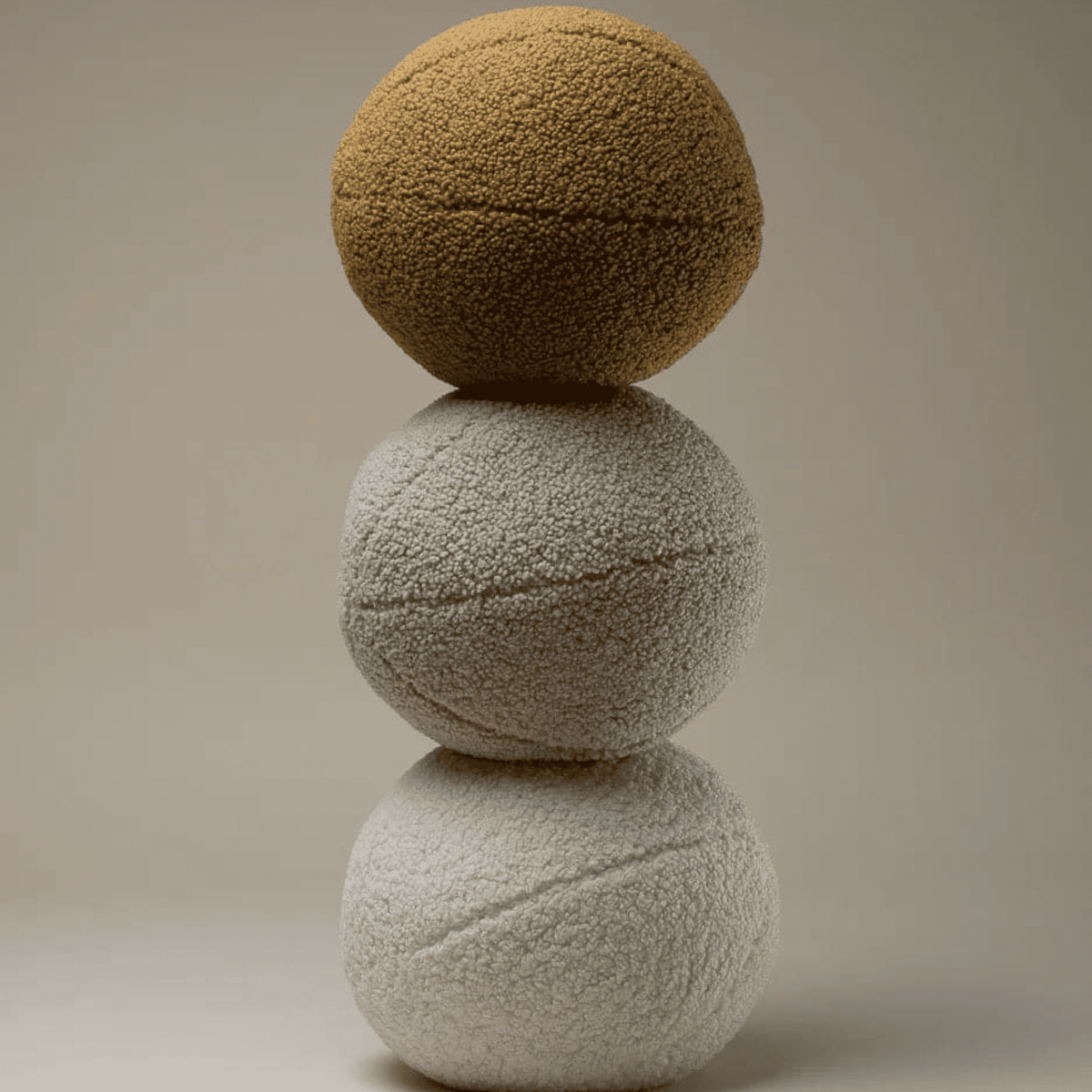 Sitzsäcke Rundes Teddy-Kissen Ball Kinderkissen I wigiwama