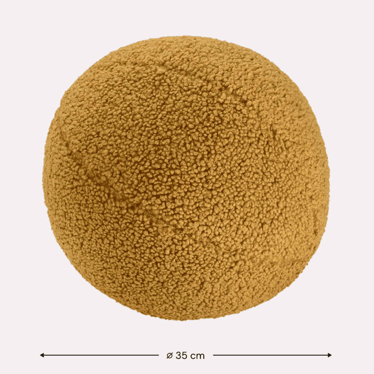 Sitzsäcke Rundes Teddy-Kissen Ball Kinderkissen I wigiwama