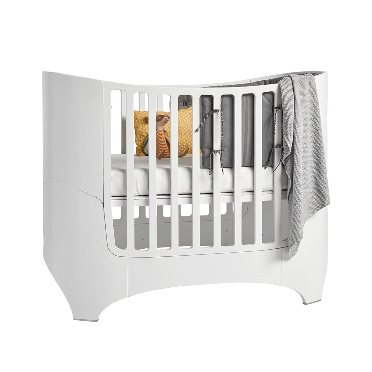 Babybetten & Kinderbetten Leander Classic Babybett 0-3 Jahre - Mitwachsend aus Massivholz | Dänisches Design