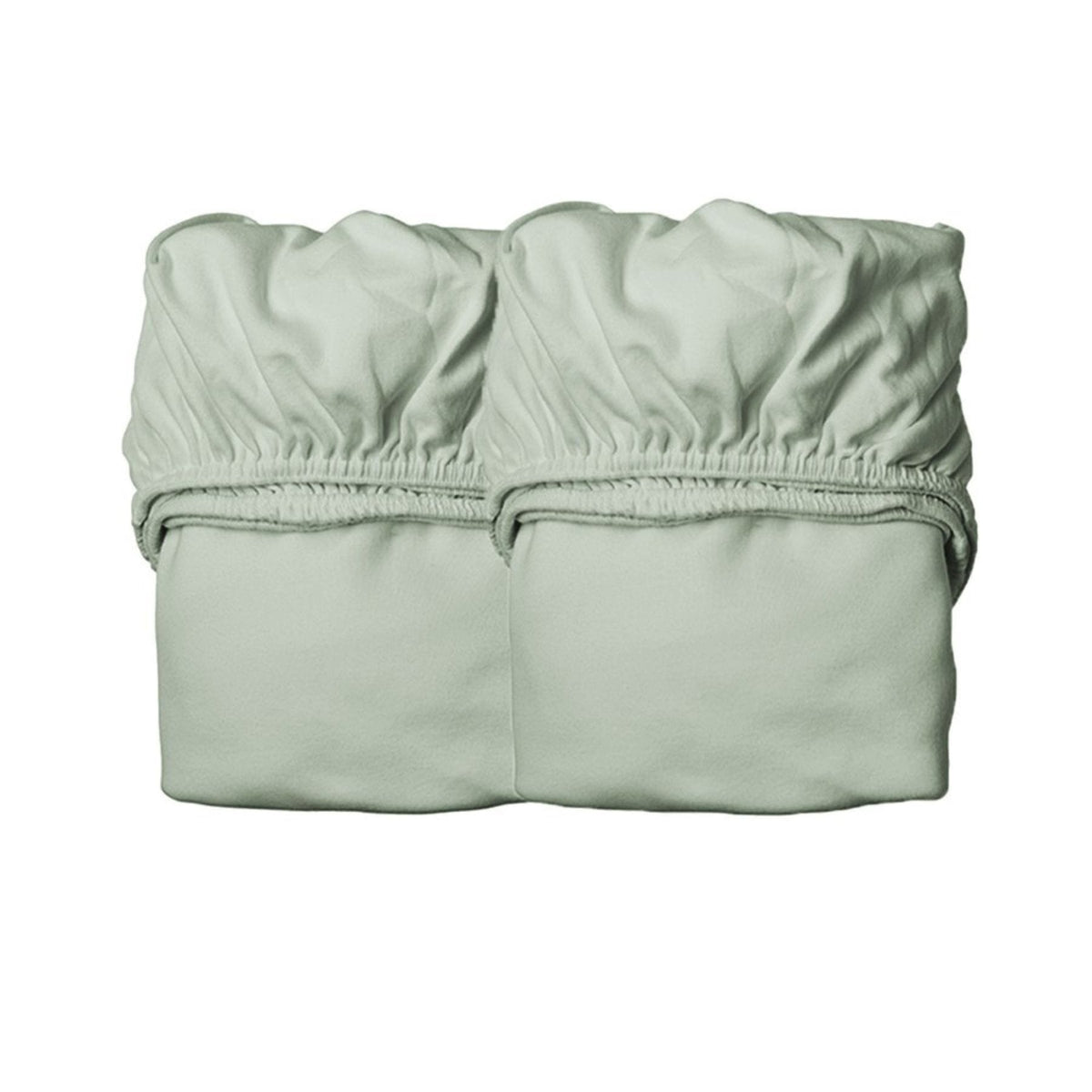 Babybett-Zubehör Leander Spannbettlaken Babybett 2er-Set - Bio-Baumwolle