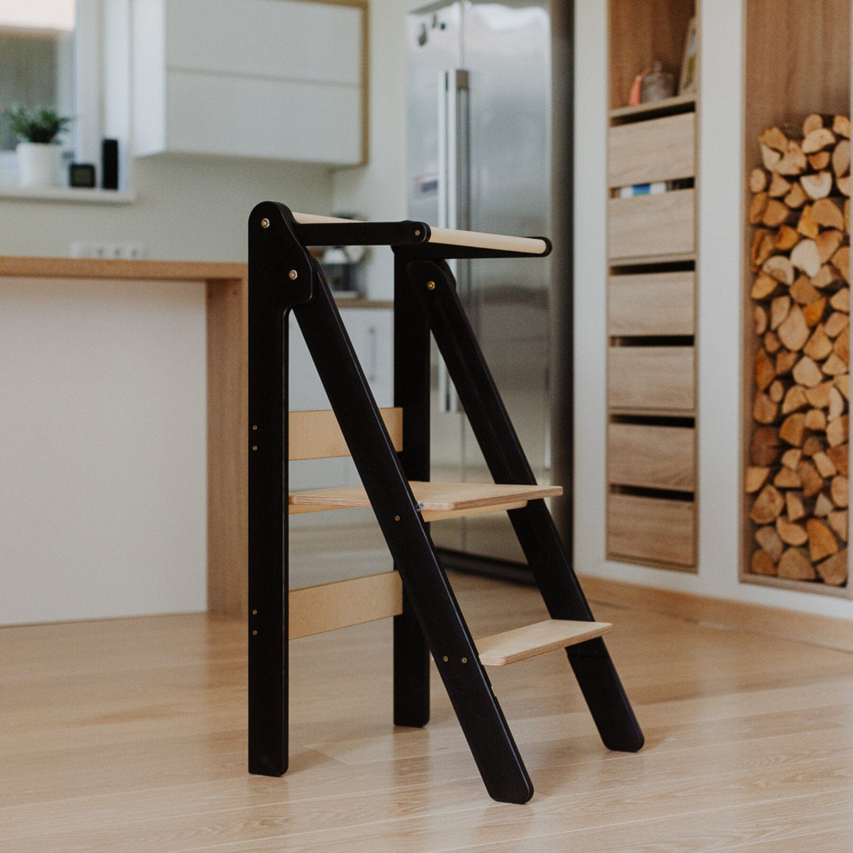 Learning Tower Lernturm für Kinder, klappbar und höhenverstellbar