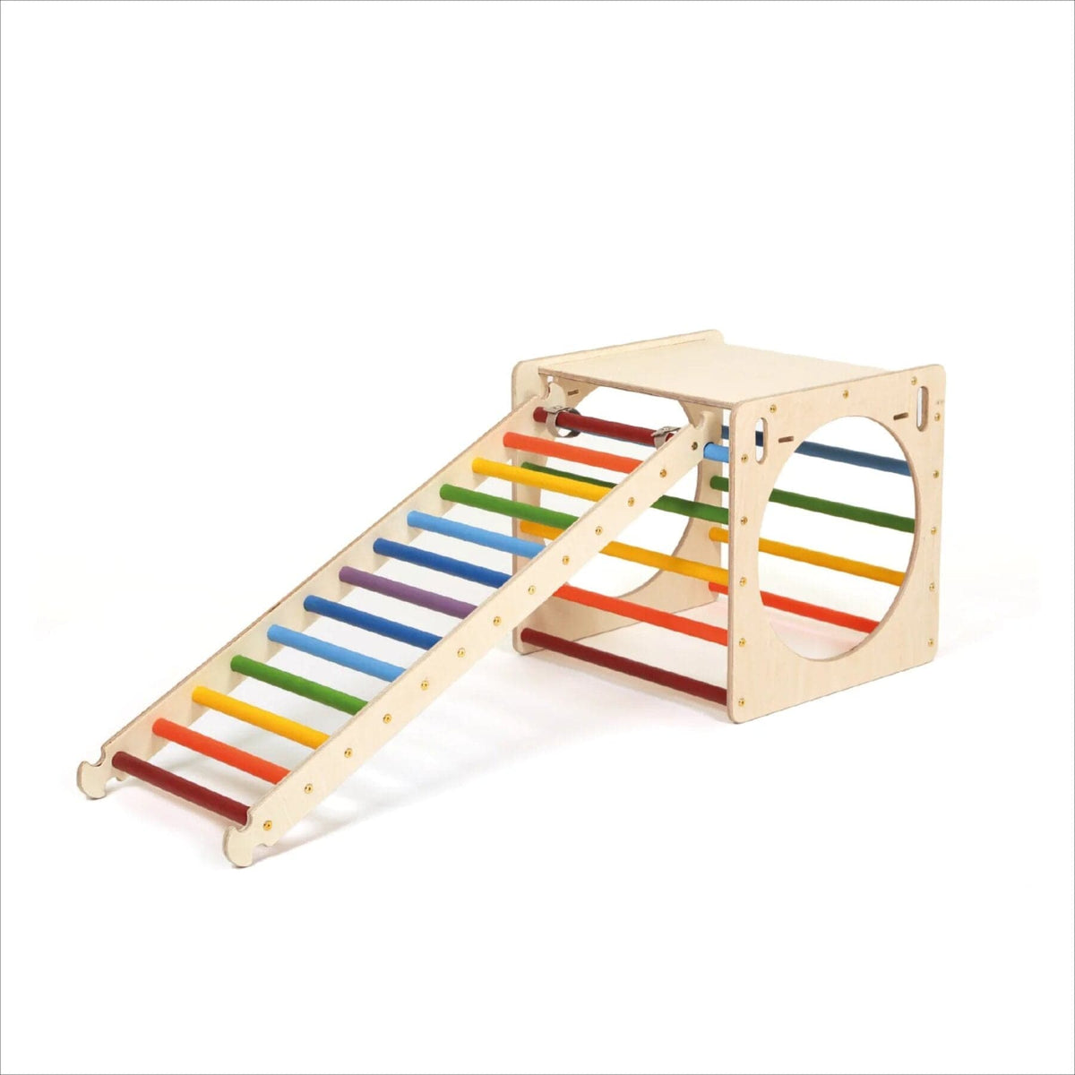 Kletterwürfel Kletterwürfel Explorer Holz Regenbogen