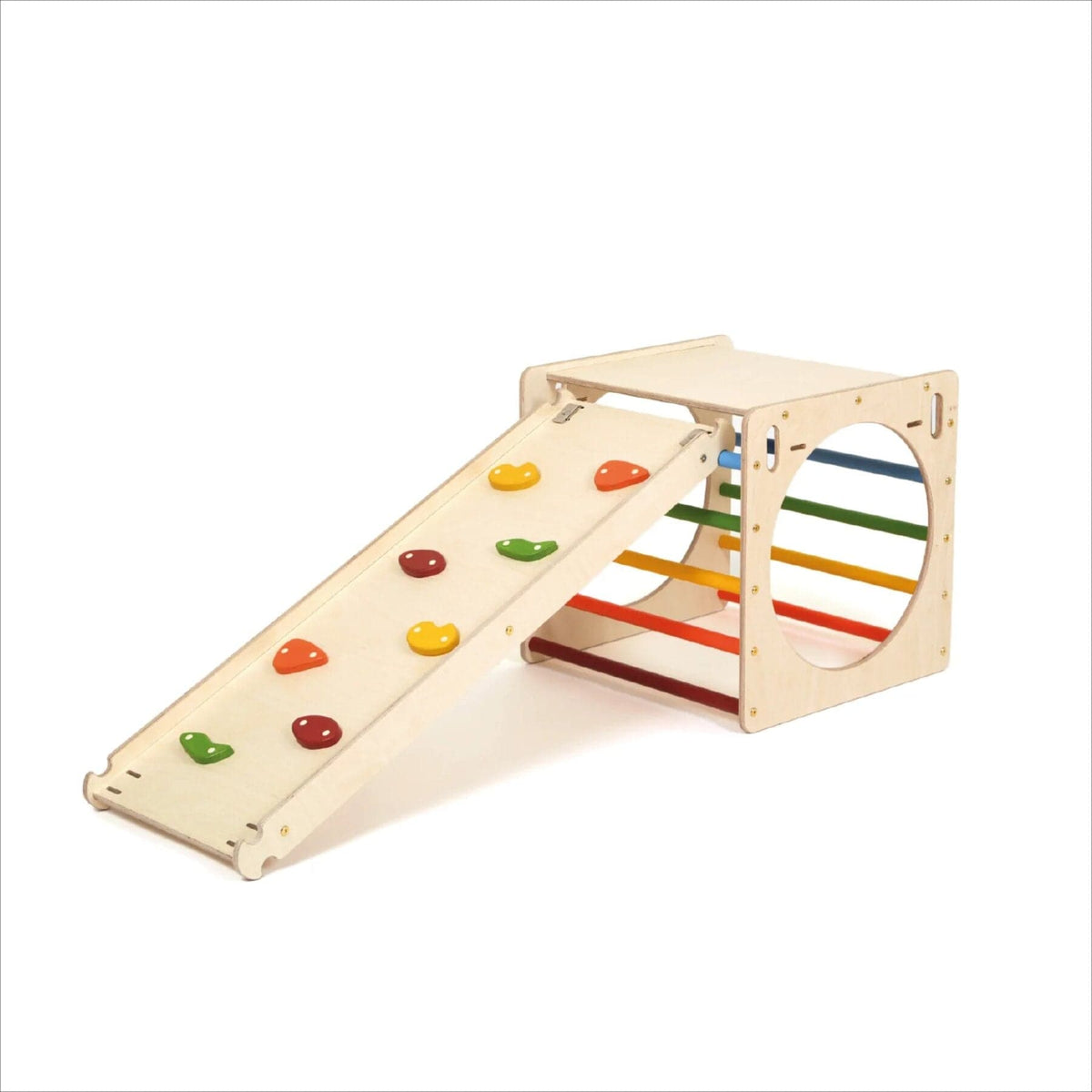 Kletterwürfel Kletterwürfel Explorer Holz Regenbogen