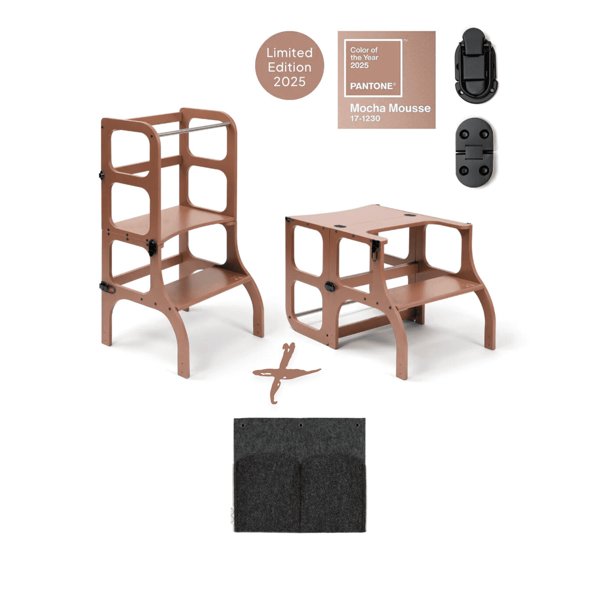 Learning Tower STEP’n’SIT Montessori Lernturm 2-in-1 Limitierte Edition
