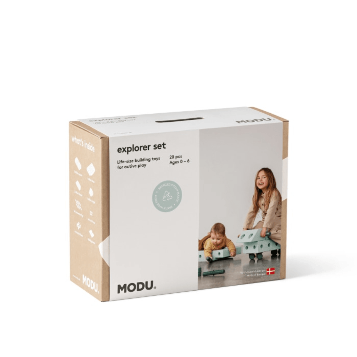 Lern- & Motorikspielzeug MODU Explorer Set Bausatz Rutscher