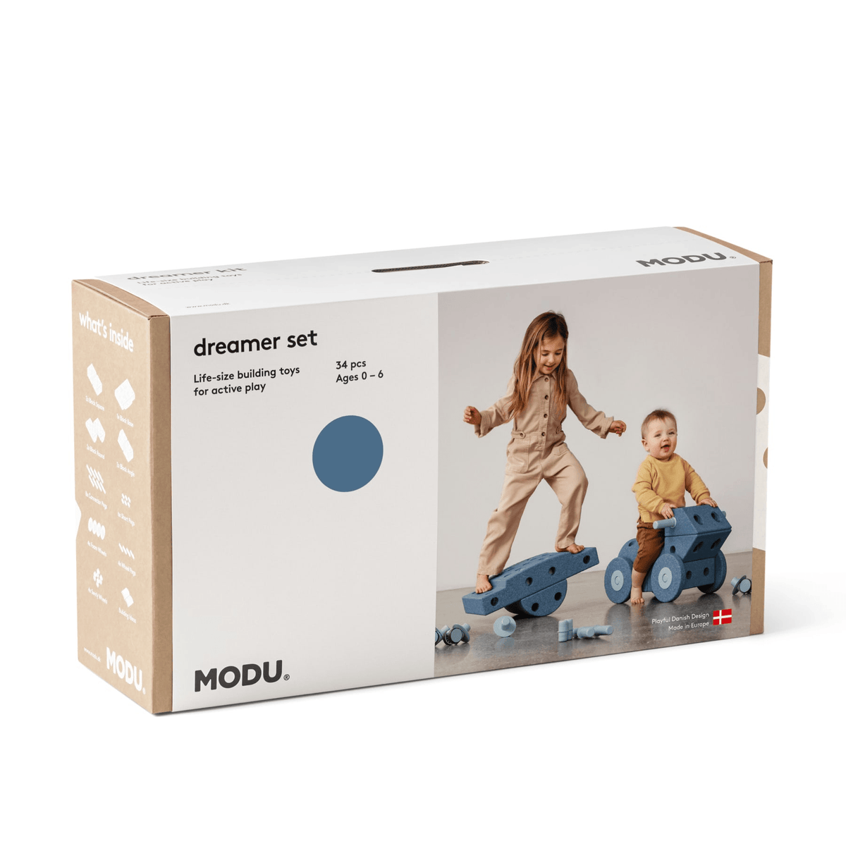 Lern- & Motorikspielzeug MODU Dreamer-Set Bausatz Rutscher