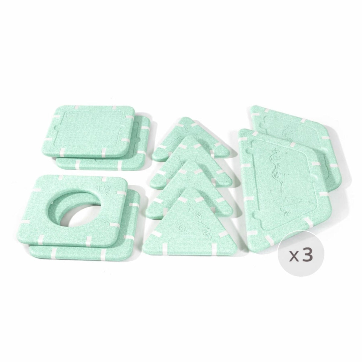 Magnetbausteine Magnetische Riesenbausteine - Magnetbaukasten Set 30-teilig