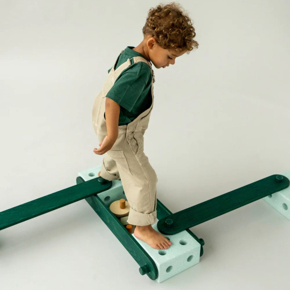 Lern- & Motorikspielzeug MODU Balance Track Set – Kreatives Balancierspiel & Bau-Spielset für Kinder