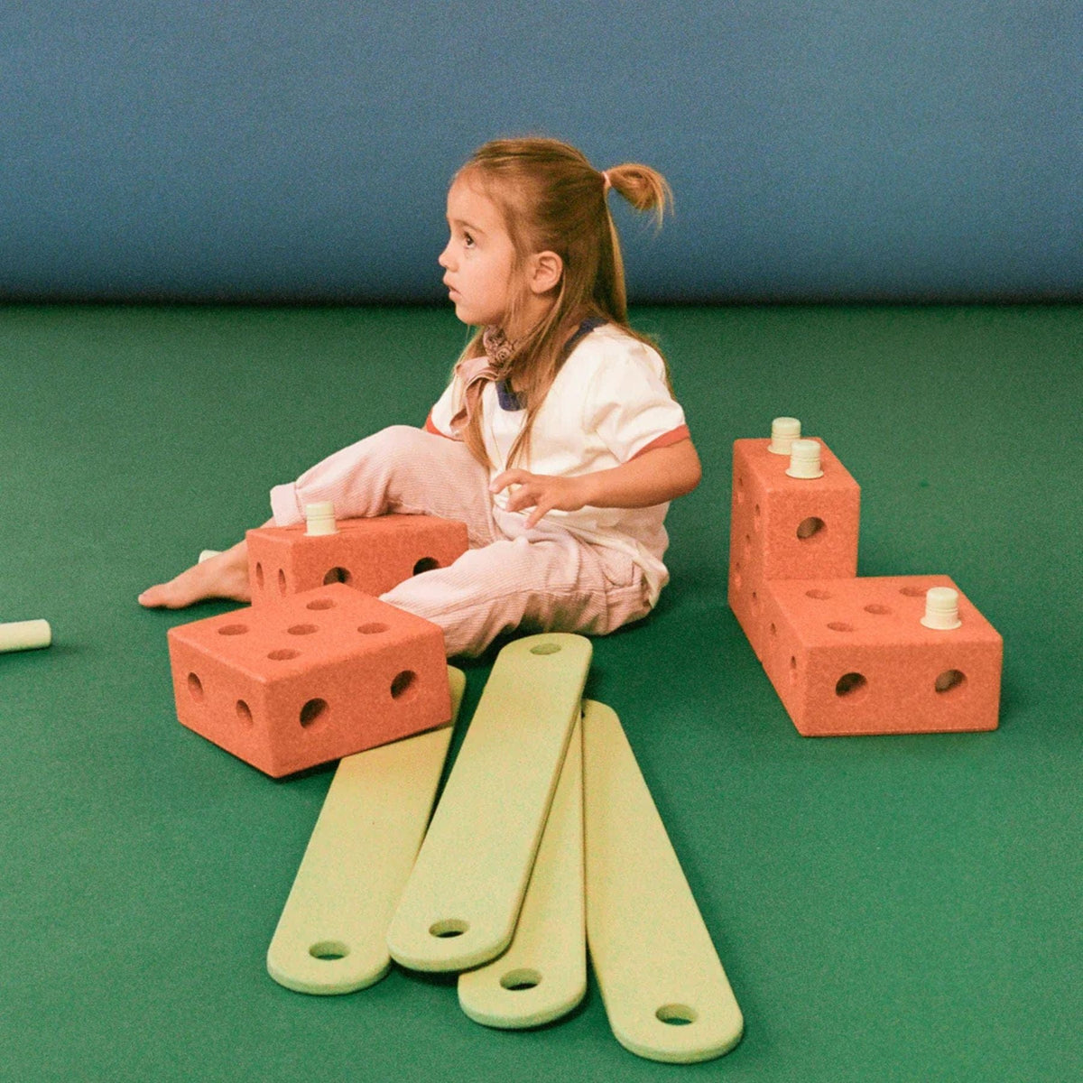 Lern- & Motorikspielzeug MODU Balance Track Set – Kreatives Balancierspiel & Bau-Spielset für Kinder