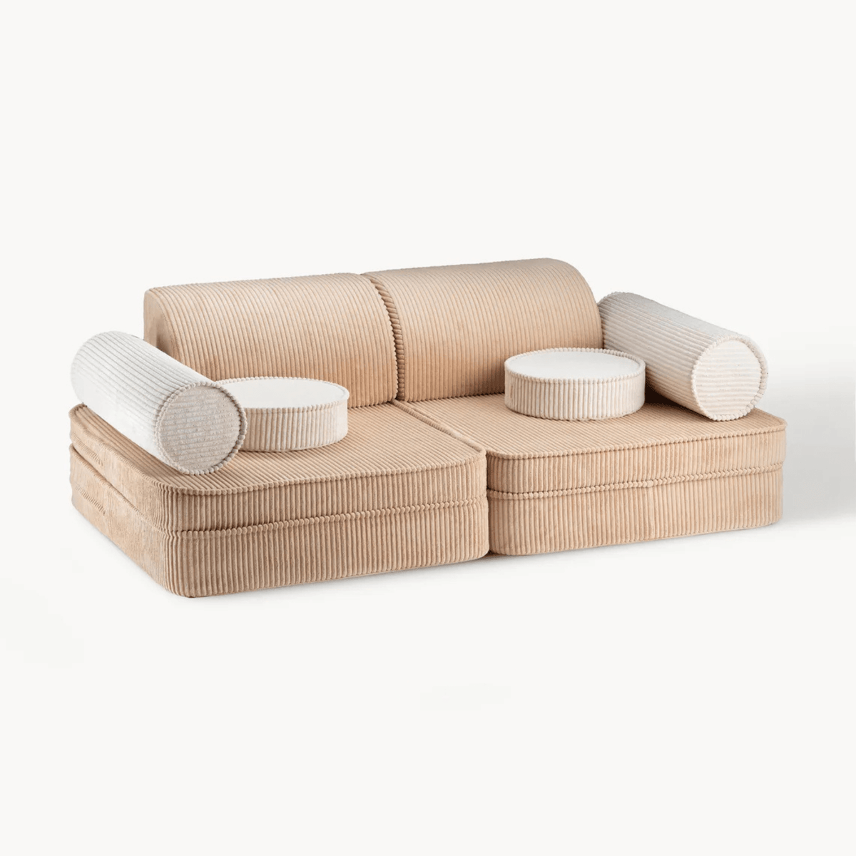 Polstermöbel Modulares Kinder-Spielsofa Kindersofa aus Cord I wigiwama