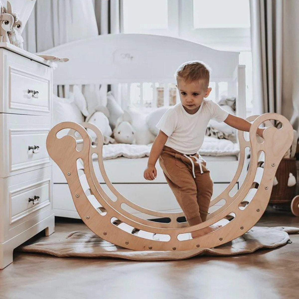 Kletterbogen Montessori Kletterbogen XXL – Pikler Bogen für Kinder