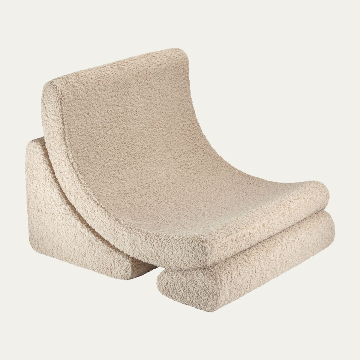 Polstermöbel wigiwama Moon Chair Kindersessel – modularer Kinder-Sessel I Teddy