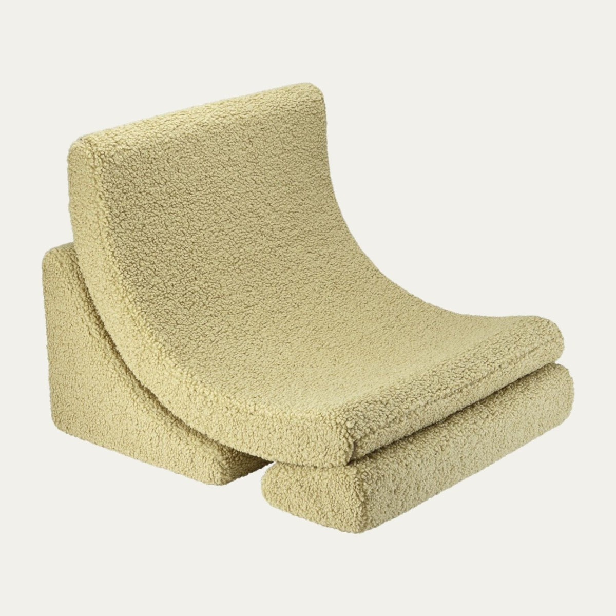 Polstermöbel wigiwama Moon Chair Kindersessel – modularer Kinder-Sessel I Teddy