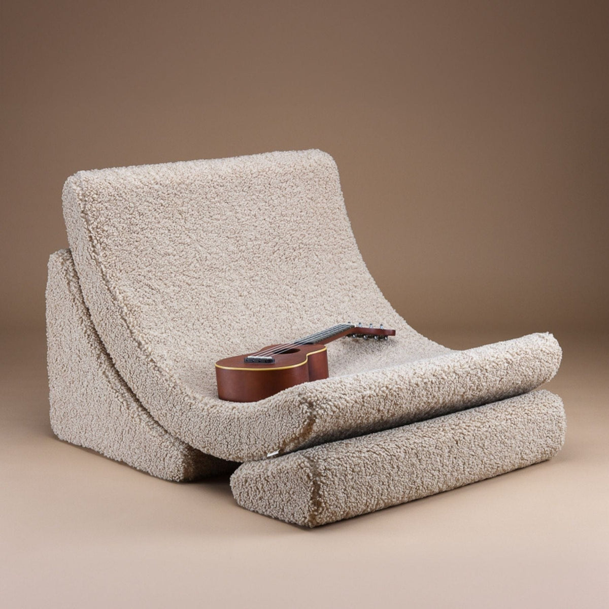 Polstermöbel wigiwama Moon Chair Kindersessel – modularer Kinder-Sessel I Teddy
