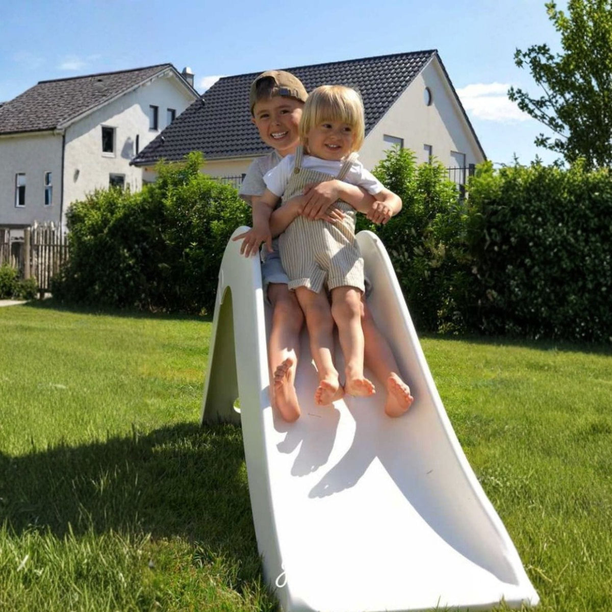 Rutsche White Dolphin Outdoor Rutsche aus Kunststoff