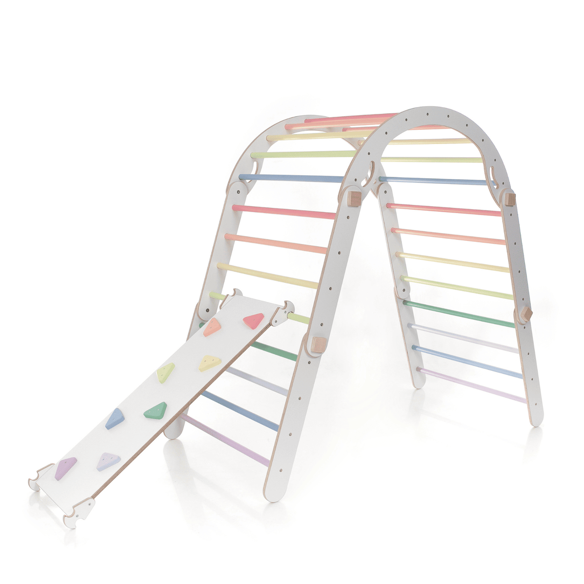 Kletterdreieck Pikler Dreieck Kletterdreieck Pastell – Klappbar