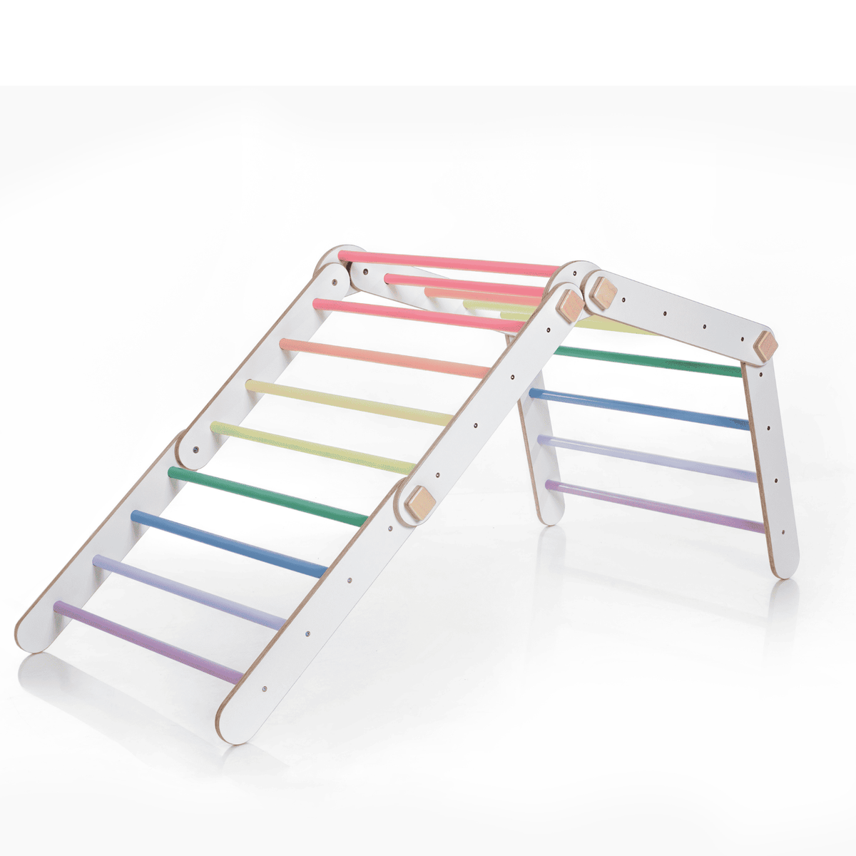 Kletterdreieck Pikler Dreieck Kletterdreieck Pastell – Klappbar