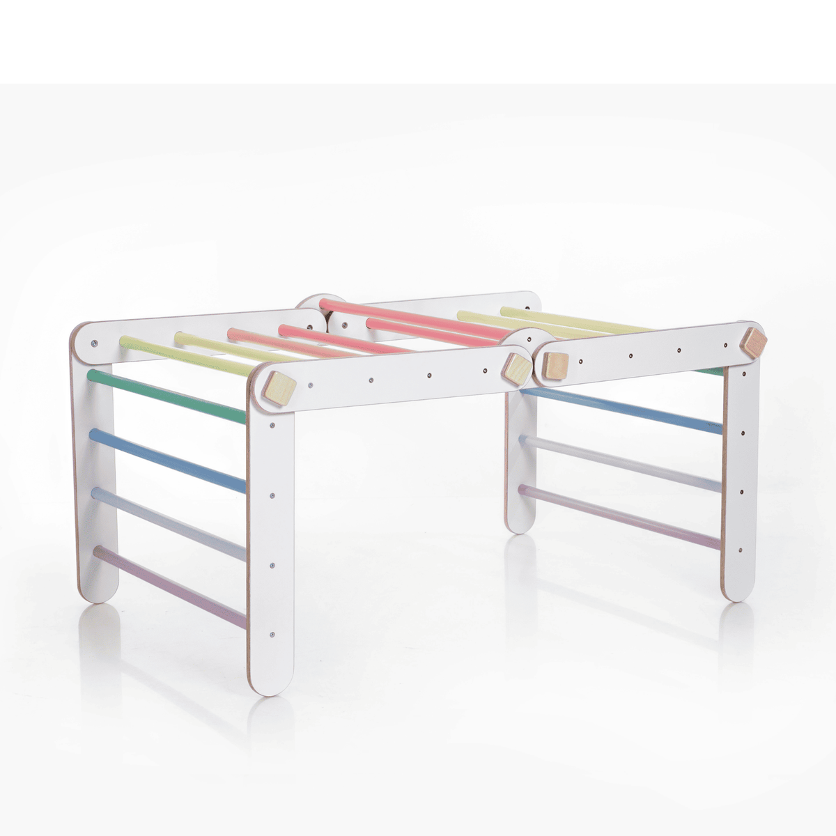Kletterdreieck Pikler Dreieck Kletterdreieck Pastell – Klappbar