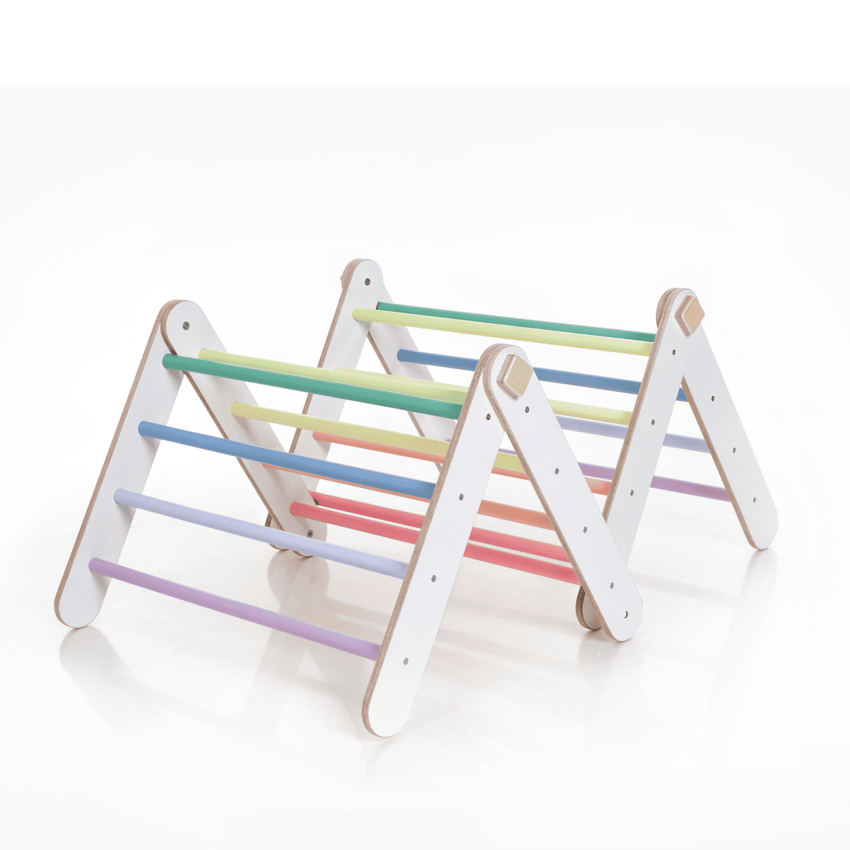 Kletterdreieck Pikler Dreieck Kletterdreieck Pastell – Klappbar