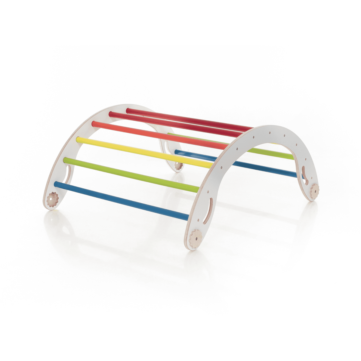 Kletterdreieck Pikler Dreieck Rutsche Wandelbar Bunt – 4-in-1 verstellbares Motorik-Kletterset