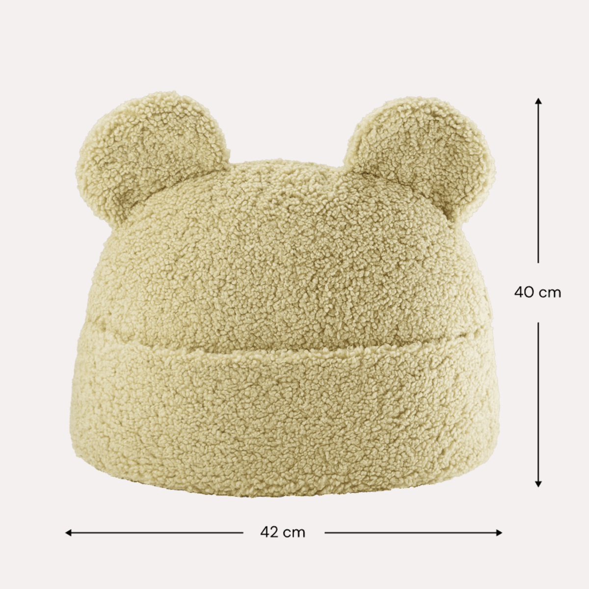 Sitzsäcke Kissen mit Tasche aus Teddy Polster I wigiwama